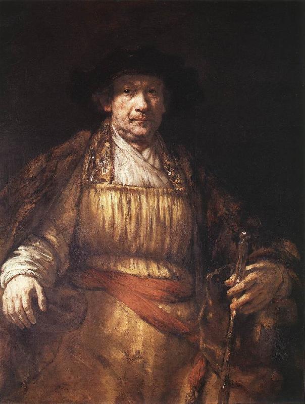 REMBRANDT Harmenszoon van Rijn Self-portrait saq France oil painting art
